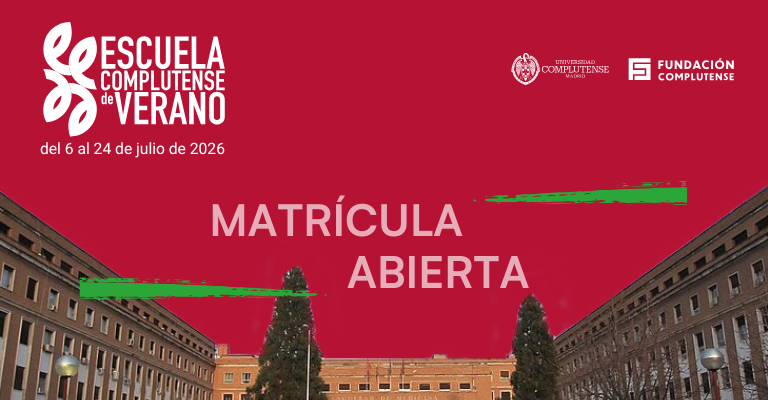 ¡Inscríbete en la Escuela Complutense de Verano!